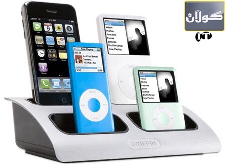 له‌ یه‌ك كاتدا و به‌یه‌كه‌وه‌ 5 ئامێر شه‌حن بكه‌وه‌